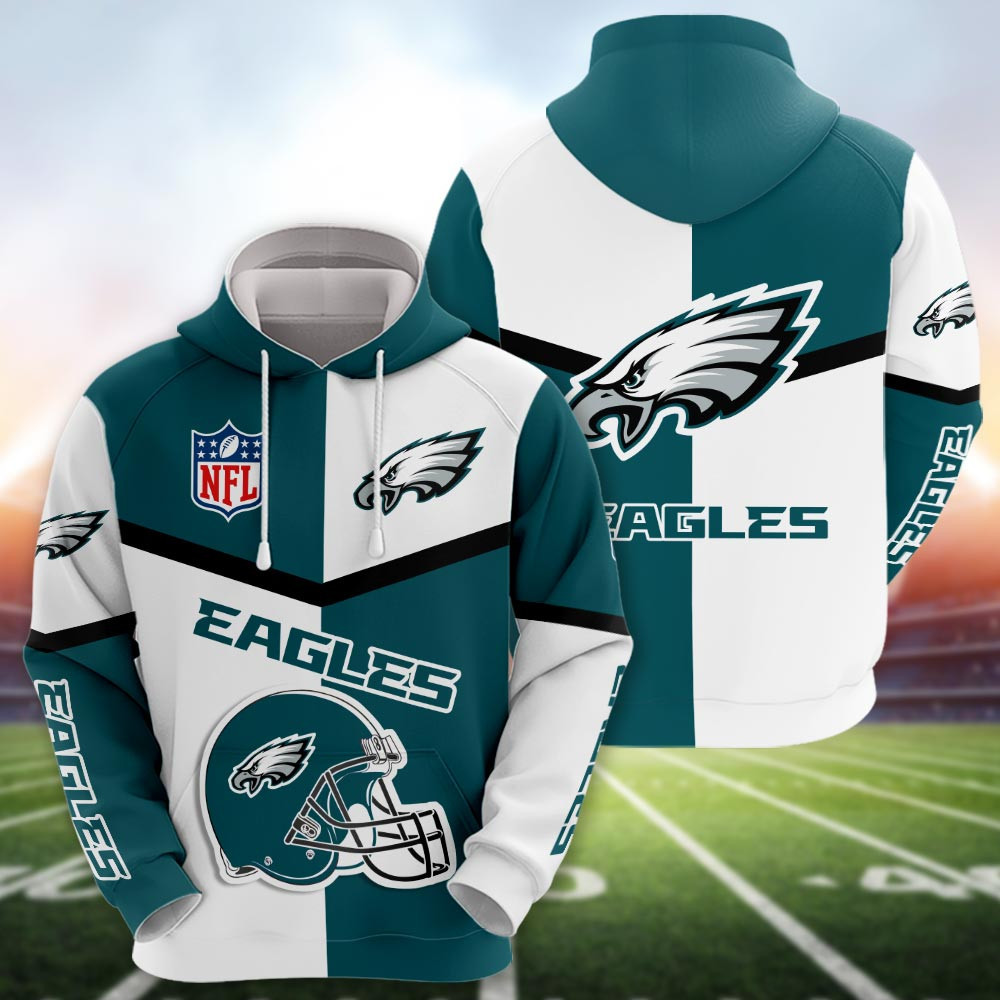 Philadelphia Eagles 3D printed Sweatshirt Hoodie Zipped Hoodie Neasalamis