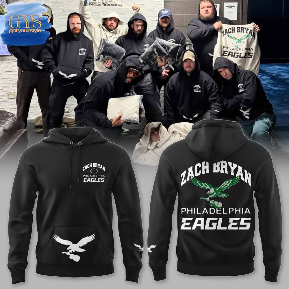 Philadelphia Eagles Zach Bryan Limited Edition Hoodie Neasalamis