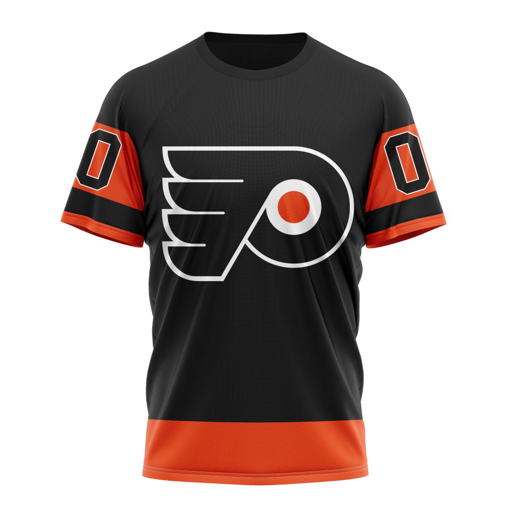 Philadelphia Flyers 2023 New Third Kits Personalized Name And Number T-Shirt Style Neasalamis.com