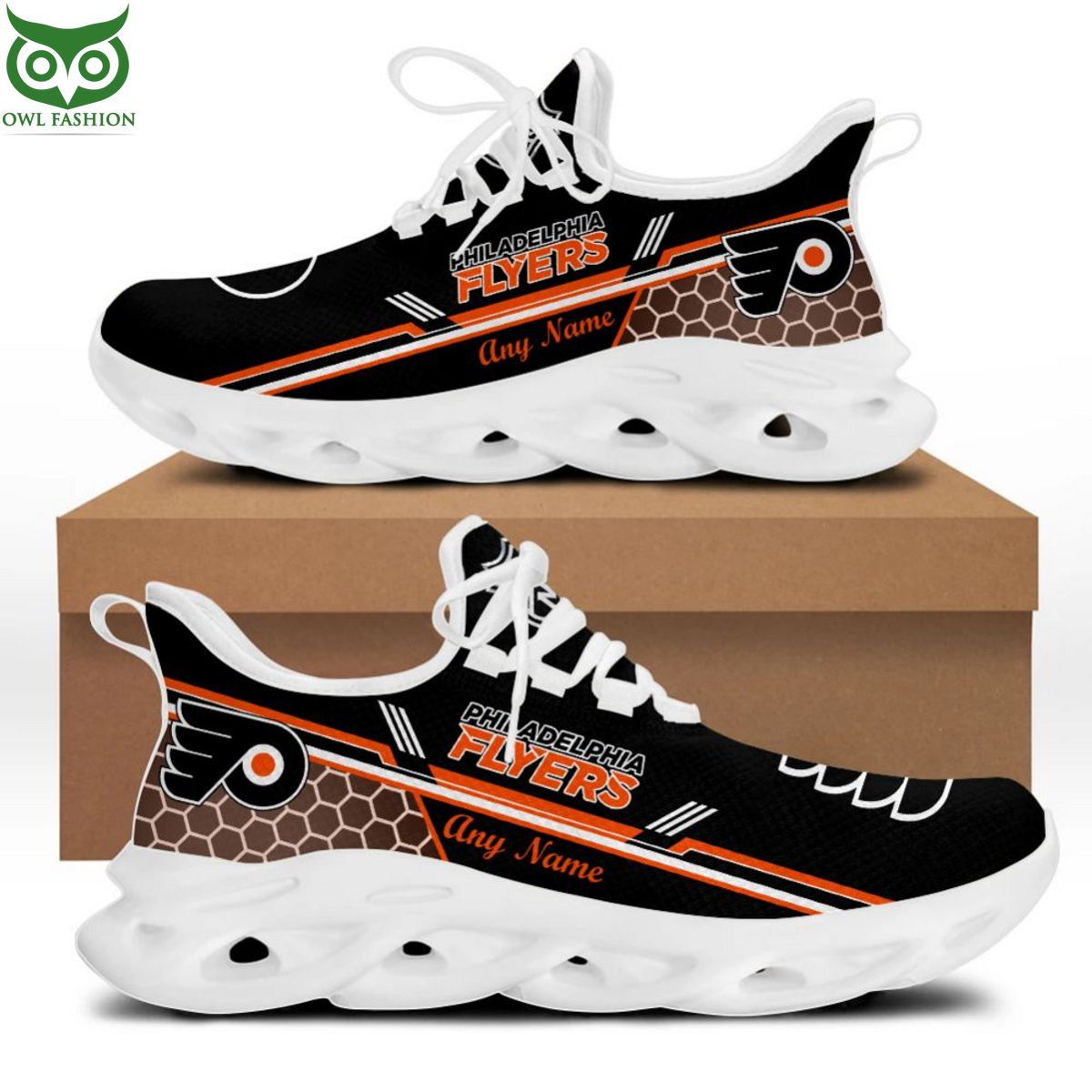 Philadelphia Flyers Max Soul Shoes Sneakers For Men And Women neasalamis.com