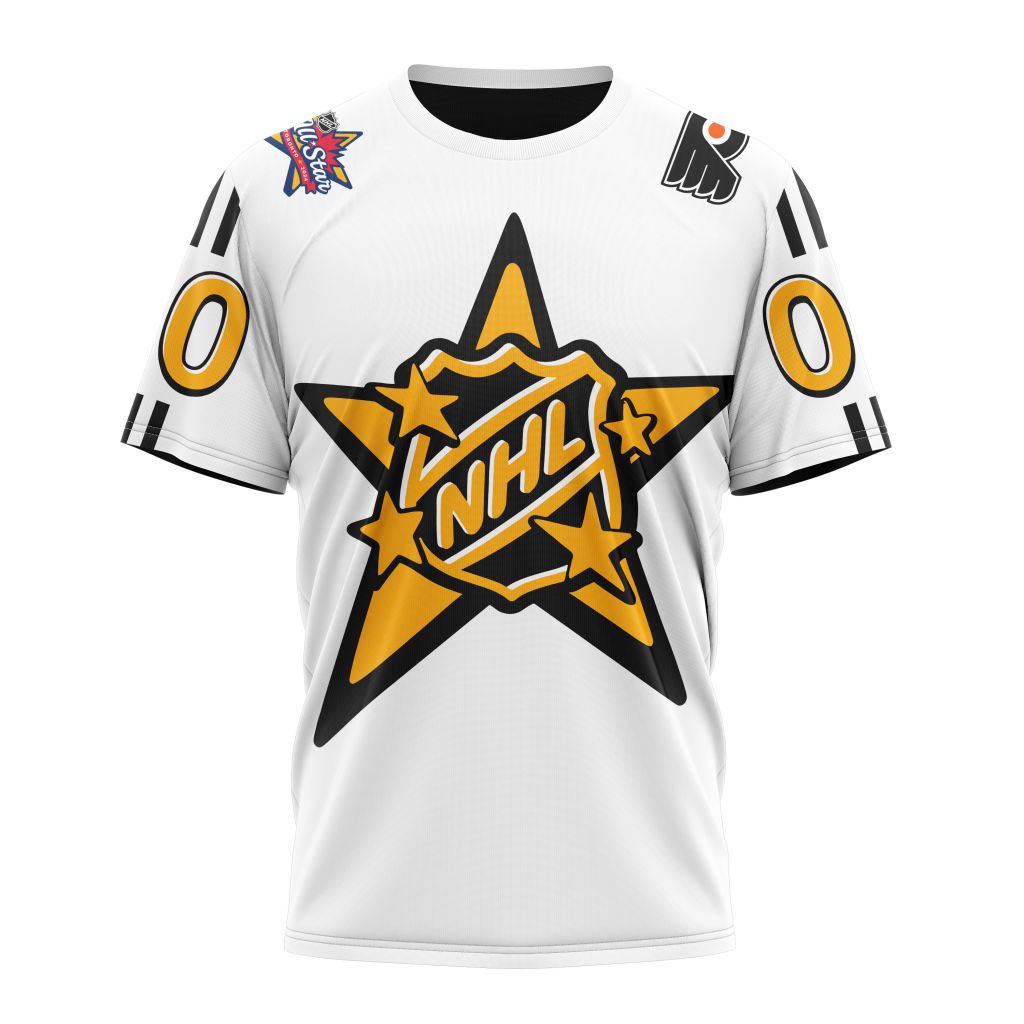 Philadelphia Flyers Personalized 2024 NHL All-Star Game Personalized Name And Number T-Shirt Style Neasalamis.com