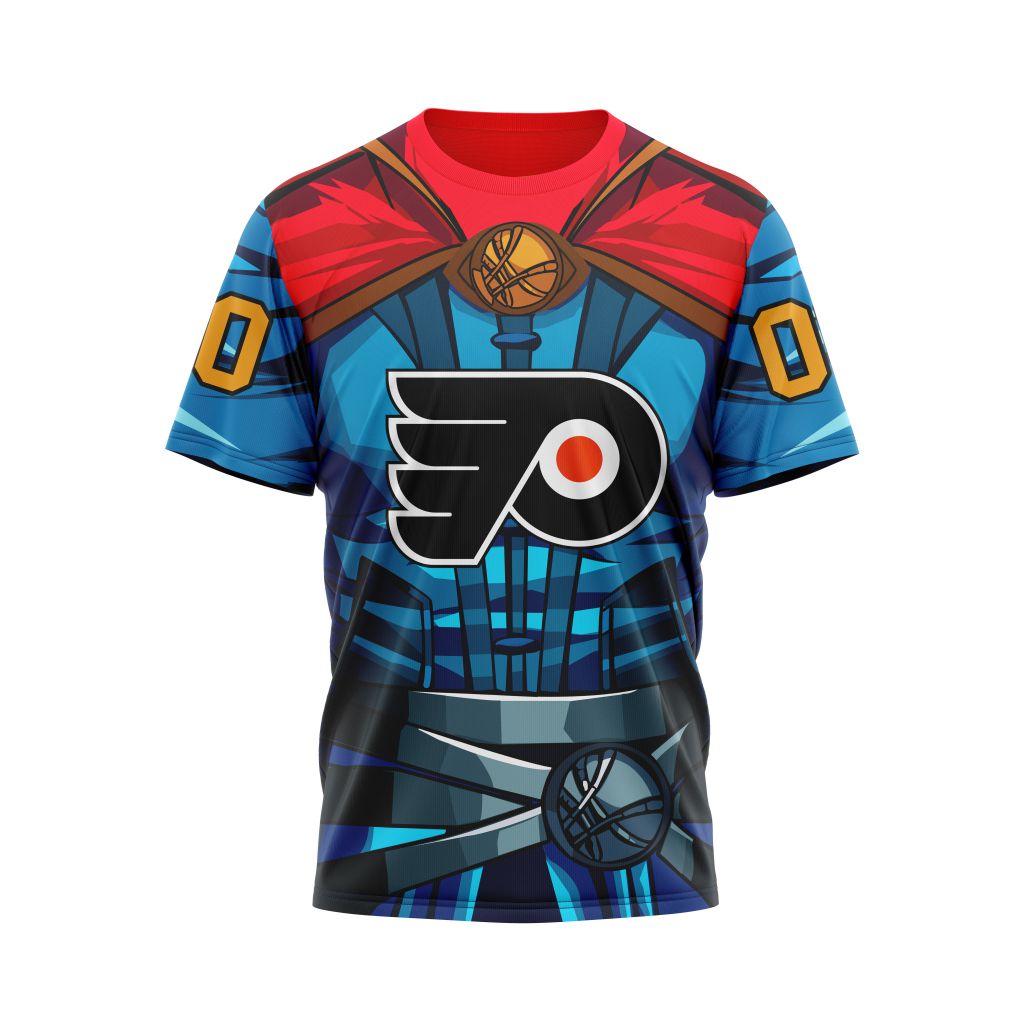 Philadelphia Flyers X Doctor Strange Specialized Design For Father Day Personalized Name And Number T-Shirt Style 47322 Neasalamis.com
