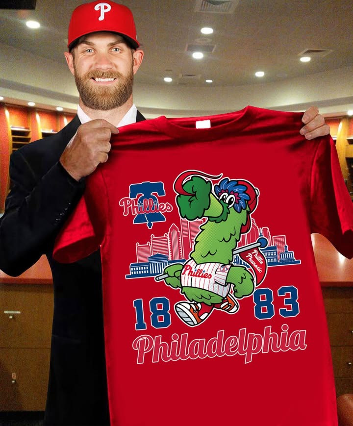 Philadelphia Phillies 1883 T-Shirt Gift For Phillies Fans Neasalamis.com