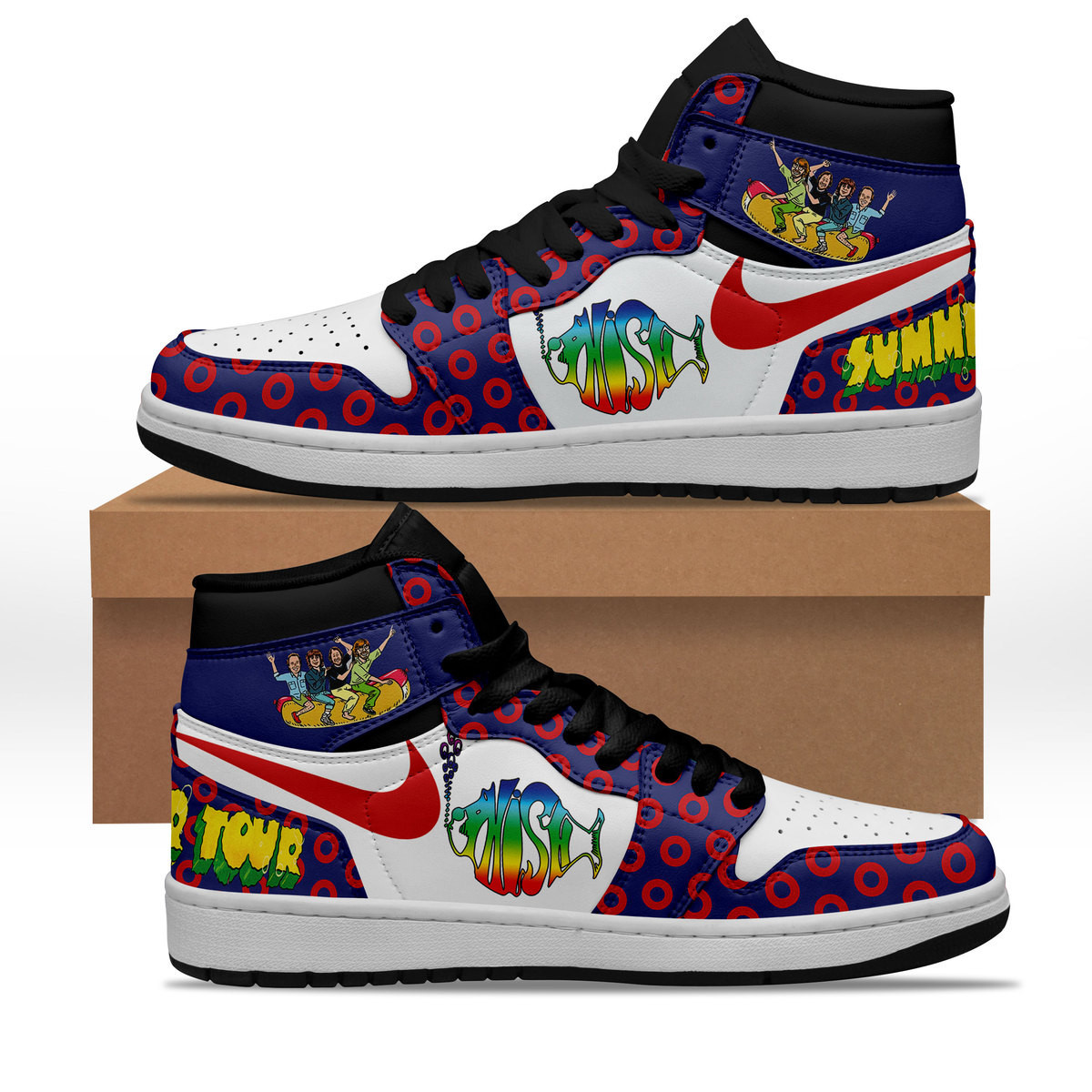 Phish AJ1 High Sneakers Shoes For Men And Women Calebmatthewhans Neasalamis