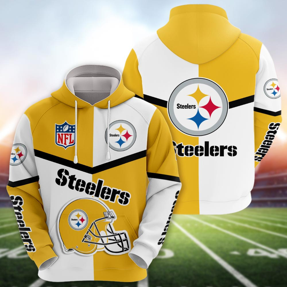 Pittsburgh Steelers 3D printed Sweatshirt Hoodie Zipped Hoodie Neasalamis