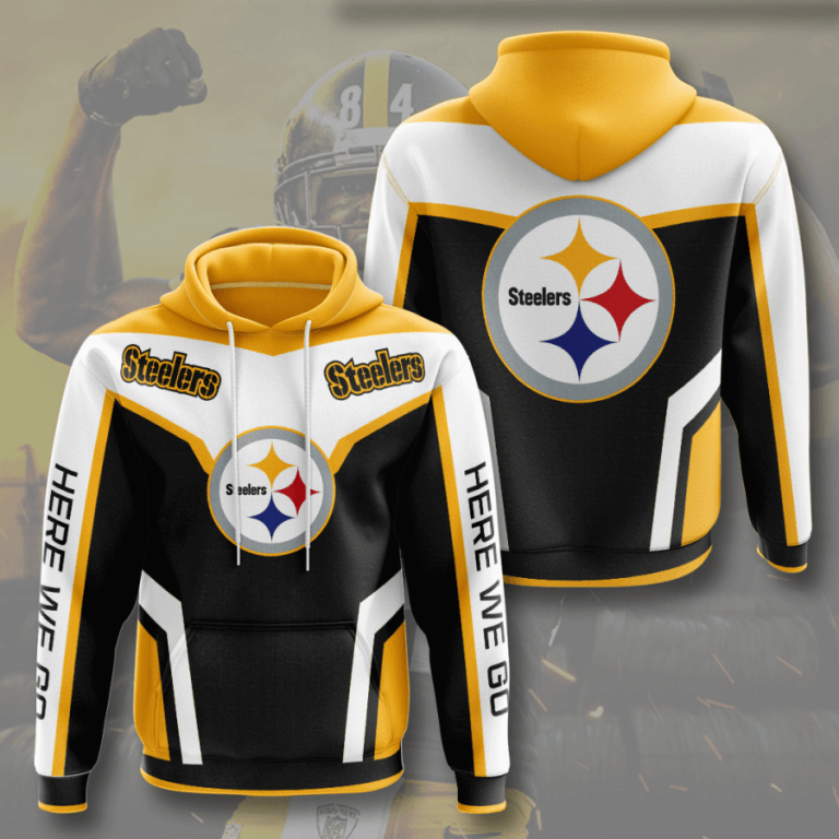Pittsburgh Steelers Basic V1 NFL Football Team Hoodie Neasalamis