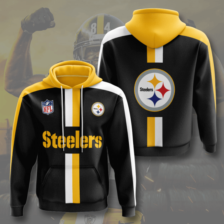 Pittsburgh Steelers Basic V5 NFL Football Team Hoodie Neasalamis