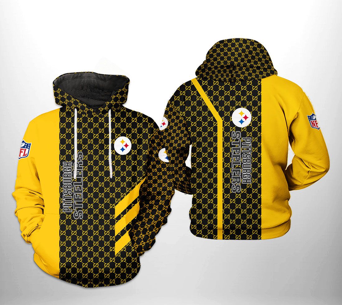 Pittsburgh Steelers Basic V7 NFL Football Team Hoodie Neasalamis
