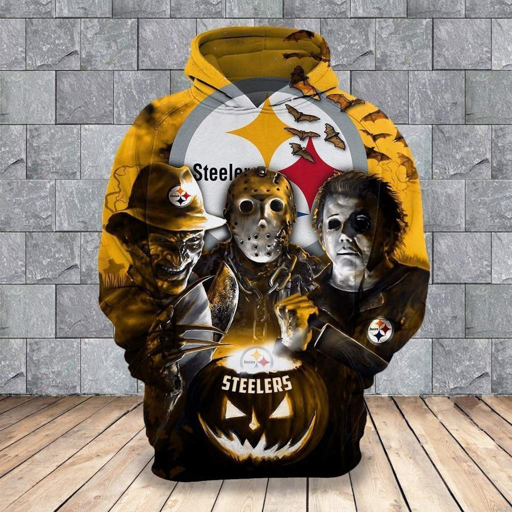 Pittsburgh Steelers Halloween Hoodie Neasalamis