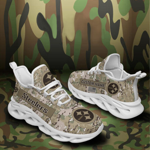 Pittsburgh Steelers NFL Max Soul Shoes Sneakers For Men And Women neasalamis.com