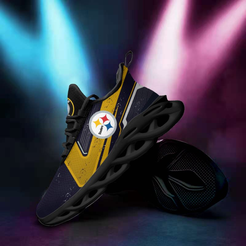 Pittsburgh Steelers NFL Max Soul Shoes Sneakers For Men And Women neasalamis.com
