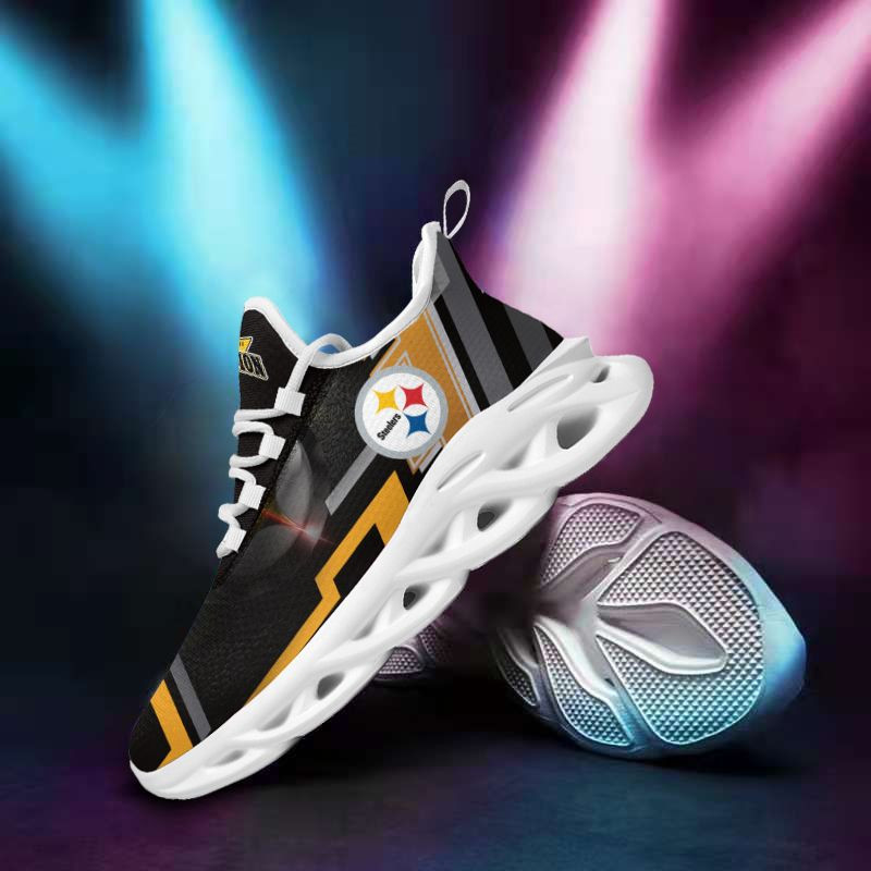 Pittsburgh Steelers NFL Max Soul Shoes Sneakers For Men And Women neasalamis.com