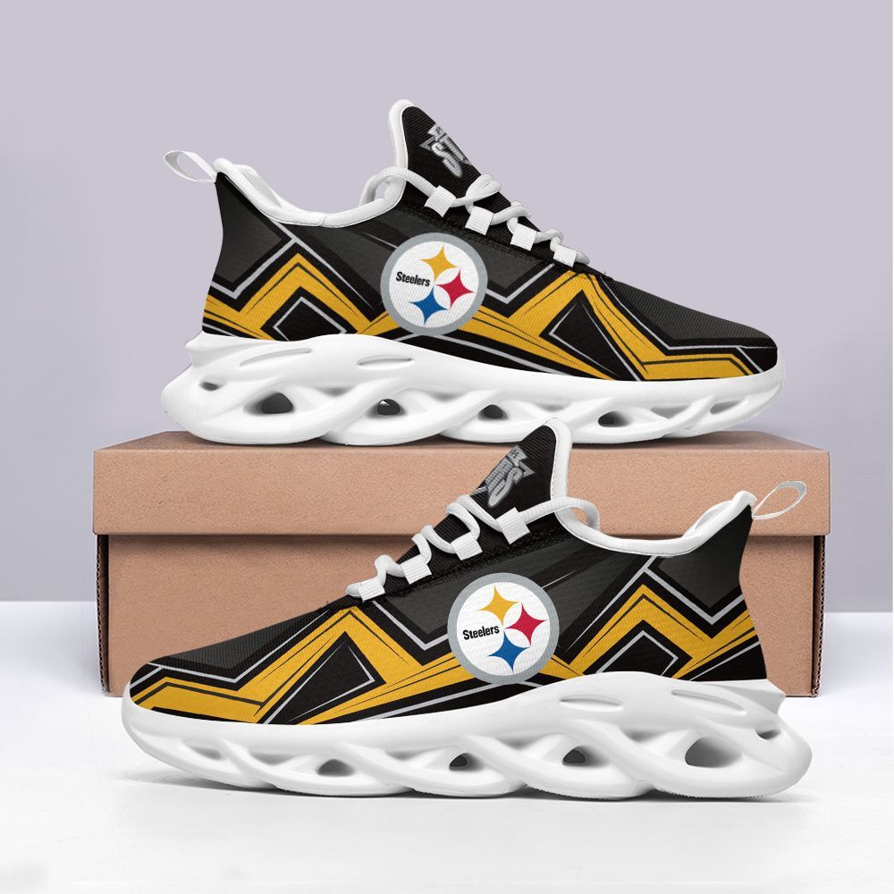 Pittsburgh Steelers NFL Max Soul Shoes Sneakers For Men And Women neasalamis.com