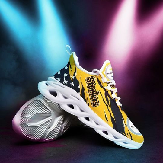 Pittsburgh Steelers NFL Max Soul Shoes Sneakers For Men And Women neasalamis.com