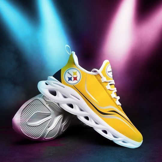 Pittsburgh Steelers NFL Max Soul Shoes Sneakers For Men And Women neasalamis.com