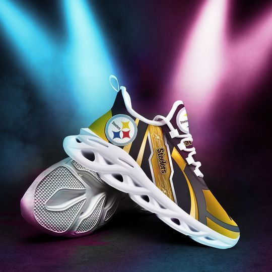 Pittsburgh Steelers NFL Max Soul Shoes Sneakers For Men And Women neasalamis.com