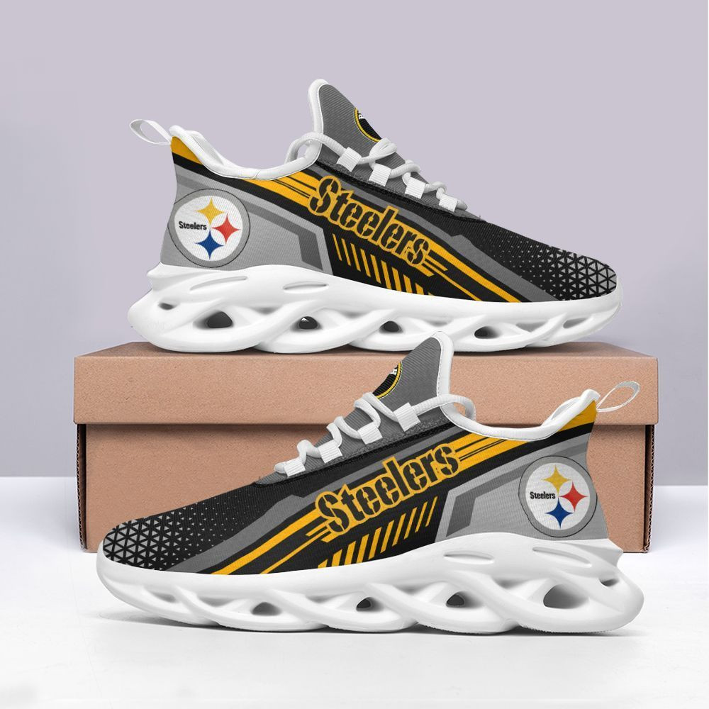 Pittsburgh Steelers NFL Max Soul Shoes Sneakers For Men And Women neasalamis.com