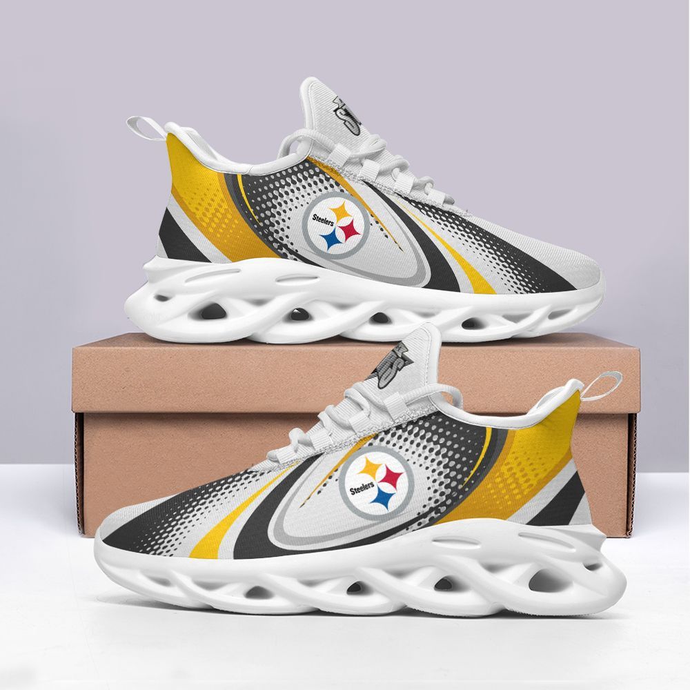 Pittsburgh Steelers NFL Max Soul Shoes Sneakers For Men And Women neasalamis.com