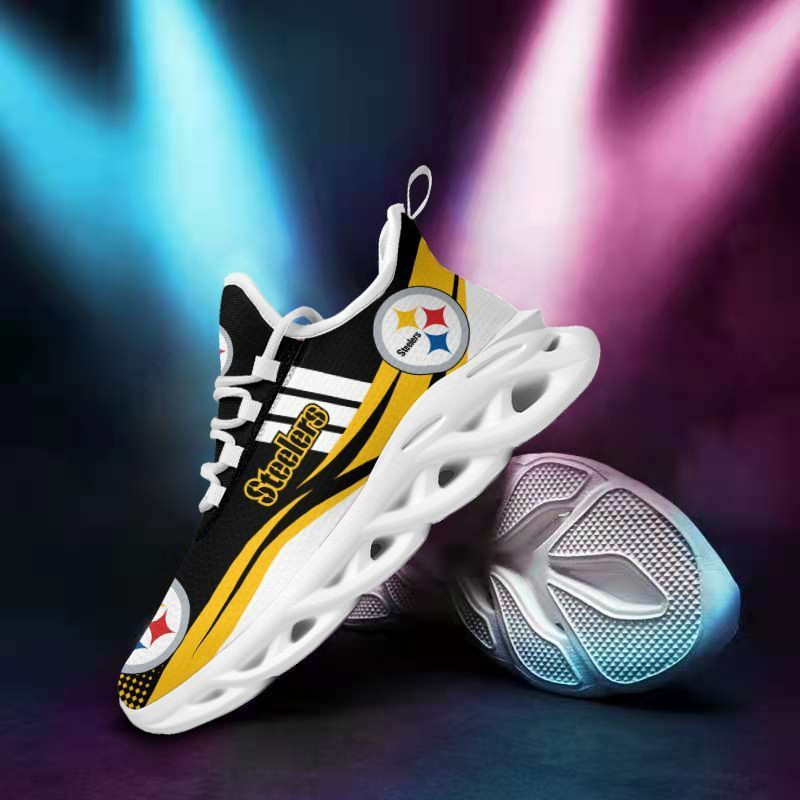 Pittsburgh Steelers NFL Max Soul Shoes Sneakers For Men And Women neasalamis.com
