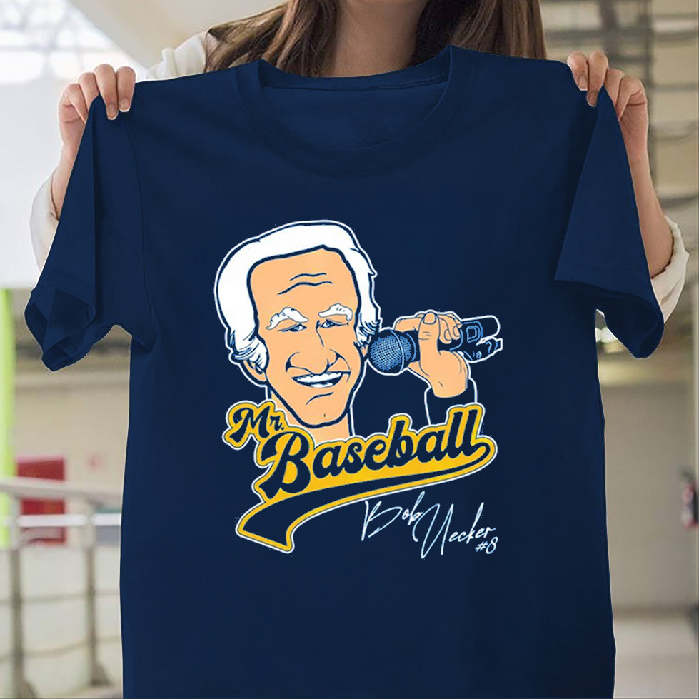 RIP Mr. Baseball Bob Uecker T-Shirt Rest In Peace Legend Bob Uecker Brewers Neasalamis.com