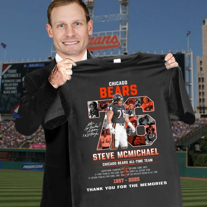 RIP Steve McMichael Shirt Chicago Bears All Time Team Thank You For The Memories Neasalamis.com