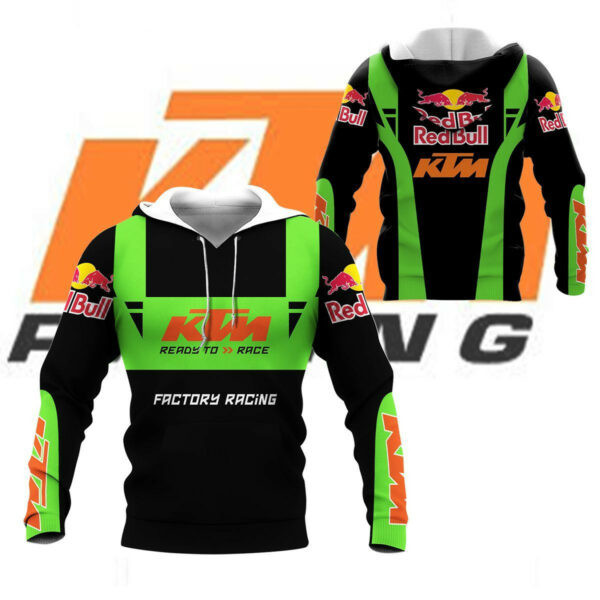 Red Bull Ktm Factory Racing F1 8k109 Fan Gift 3d Zip Hoodie Ii0 Neasalamis