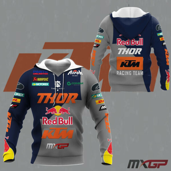 Red Bull Ktm Factory Racing Team F1 8k119 Fan Gift 3d Zip Hoodie Ii0 Neasalamis