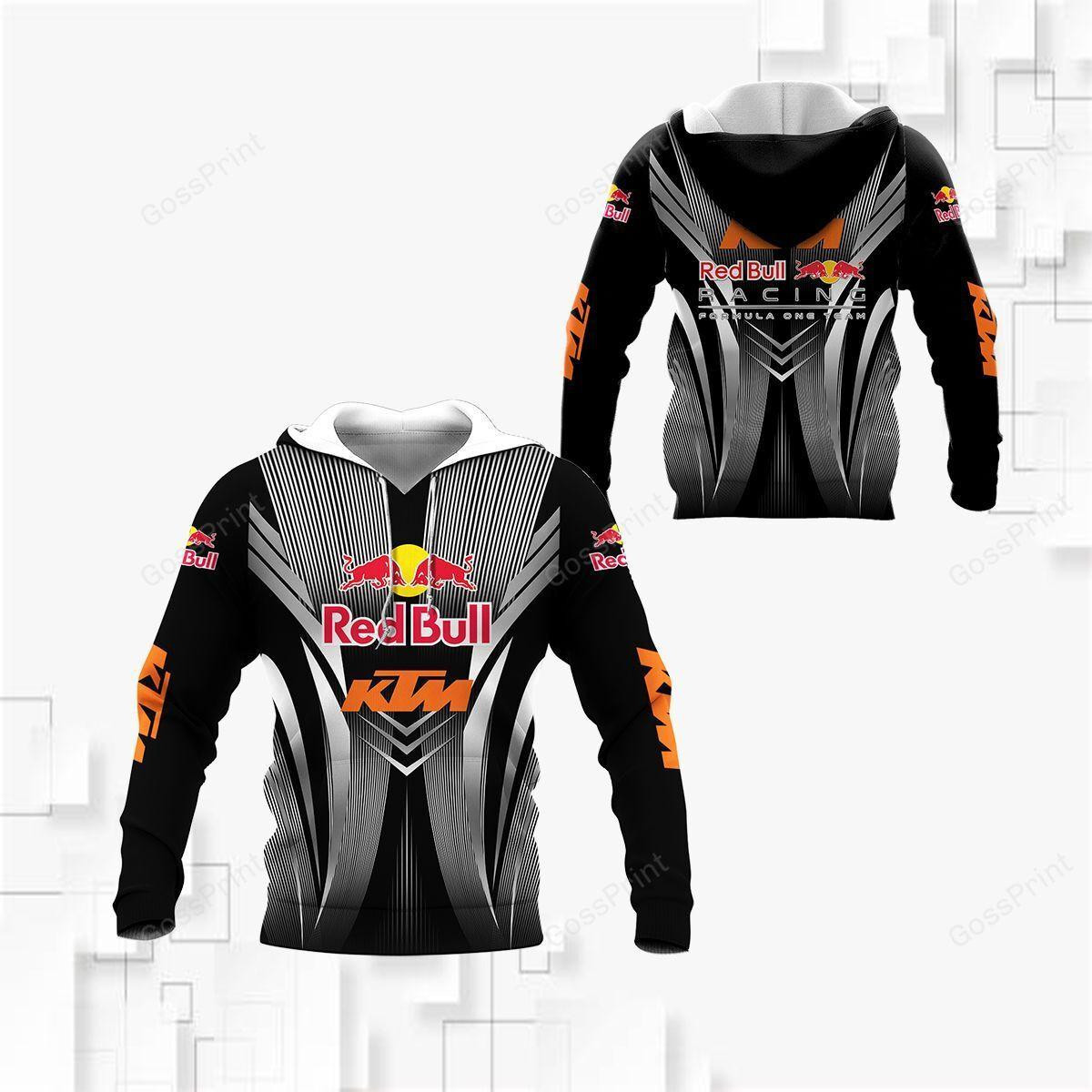 Red Bull Ktm Racing Ktm Racing Team All Over Print Hoodie Zip Hoodie Neasalamis