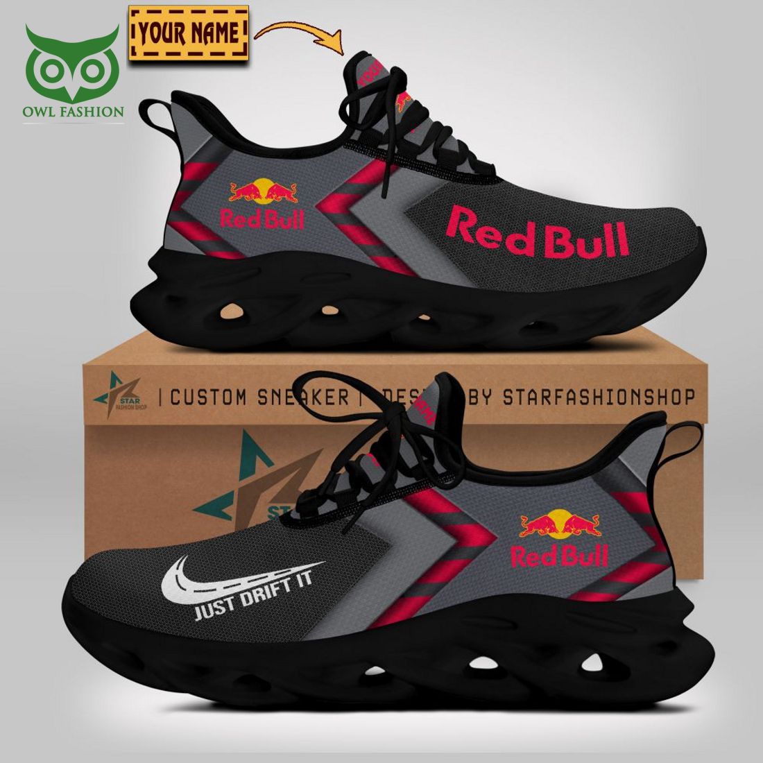Red Bull Motor Racing Max Soul Shoes Sneakers For Men And Women neasalamis.com