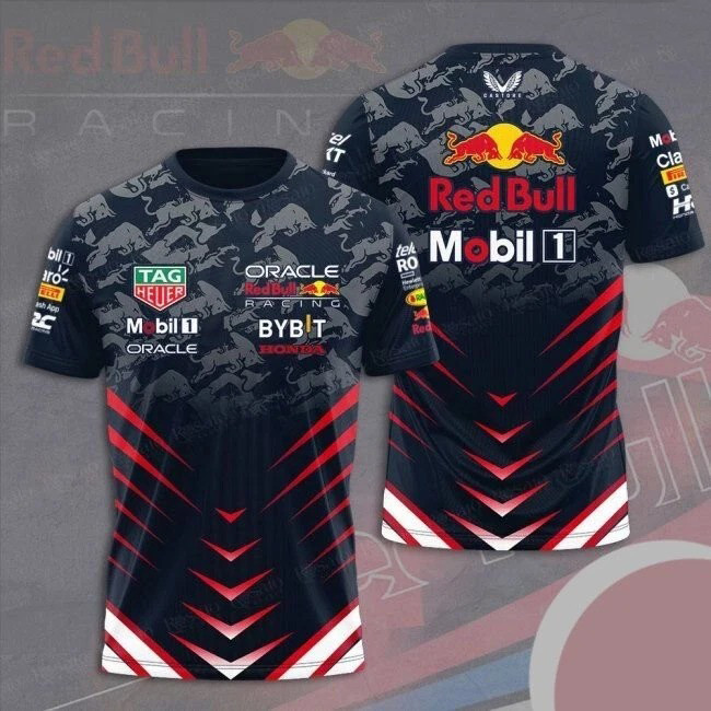 Red Bull Racing F1 Team T-Shirt Design 2025 Season Shirt For Racing Fans Neasalamis.com