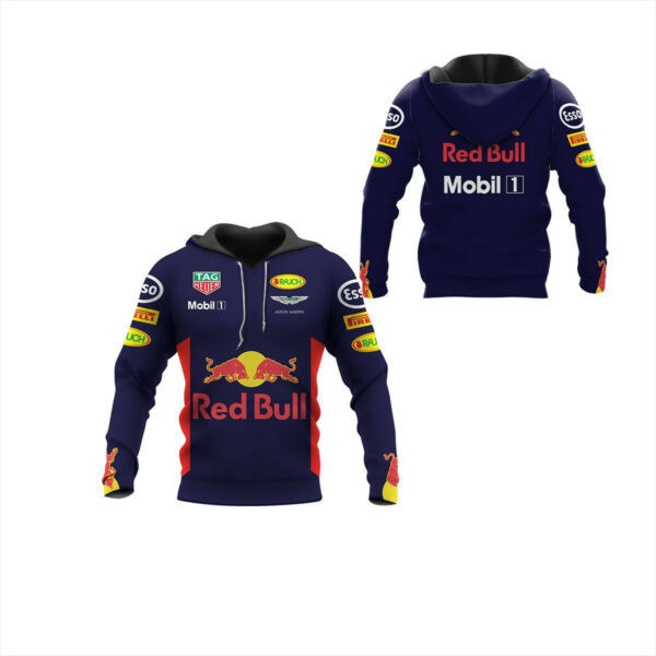 Red Bull Team Racing F1 8k62 Fan Gift 3d Zip Hoodie Ii0 Neasalamis