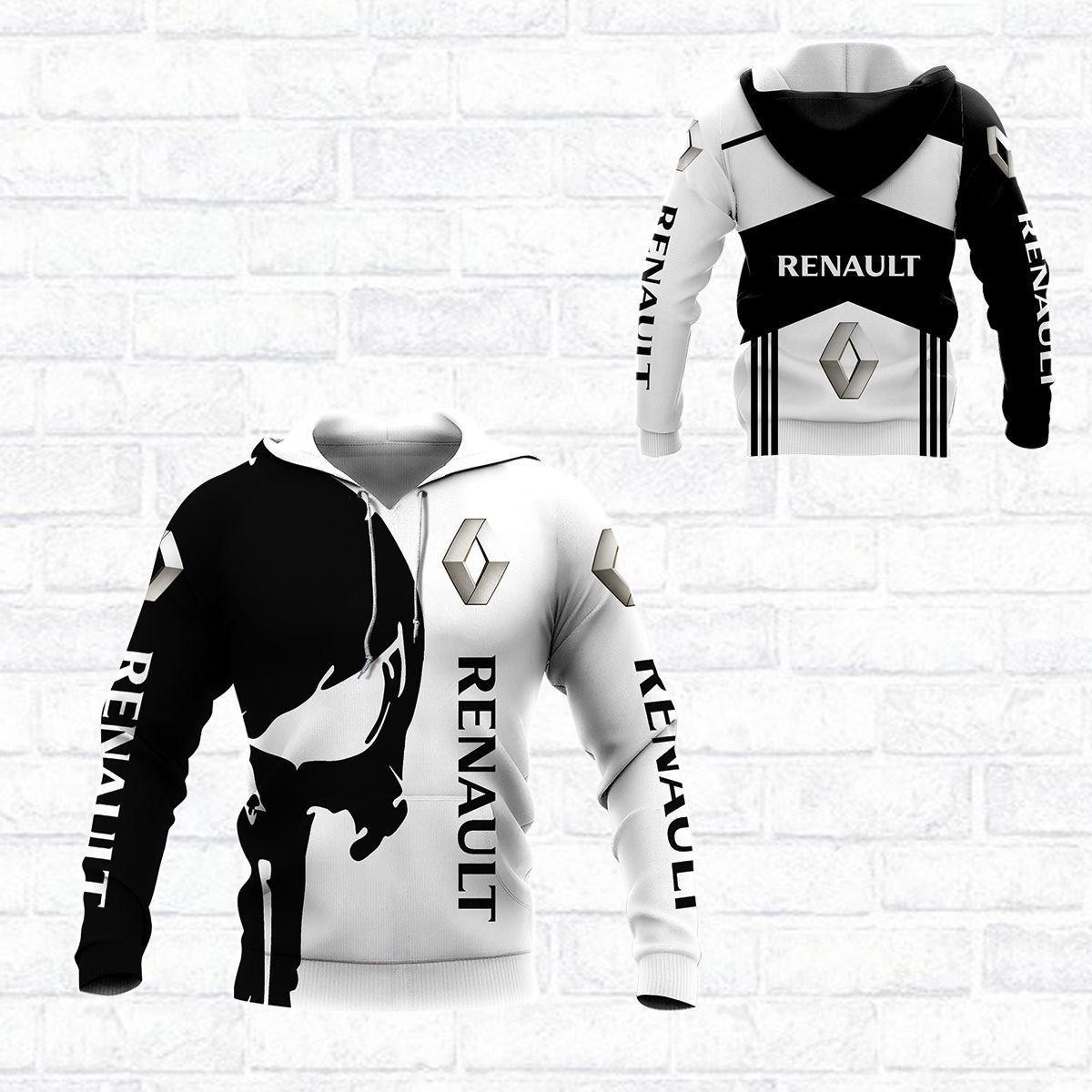 Renault Shirt Fan Gift 48 Stylist Unisex 3d Hoodie Zip Hoodie Neasalamis