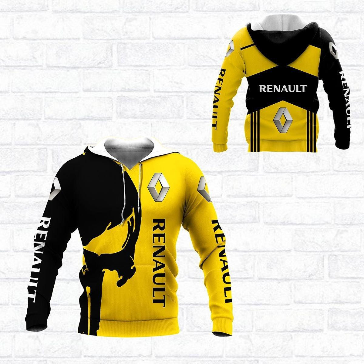 Renault Shirt Fan Gift 49 Stylist Unisex 3d Hoodie Zip Hoodie Neasalamis