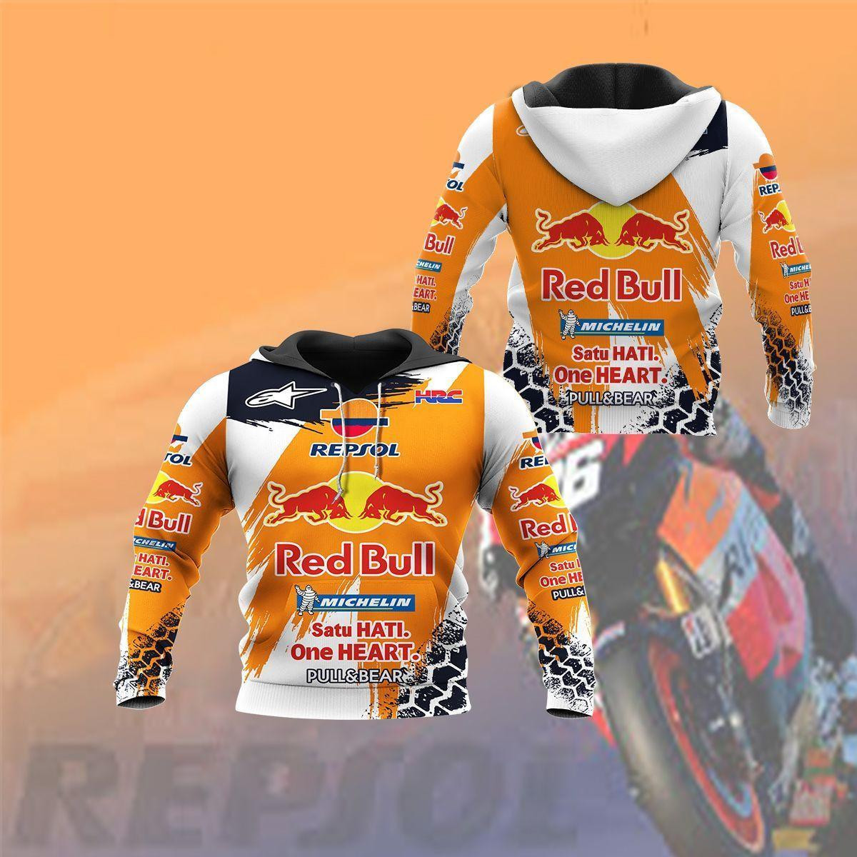 Repsol Honda Shirt Fan Gift 114 Stylist Unisex 3d Hoodie Zip Hoodie Neasalamis