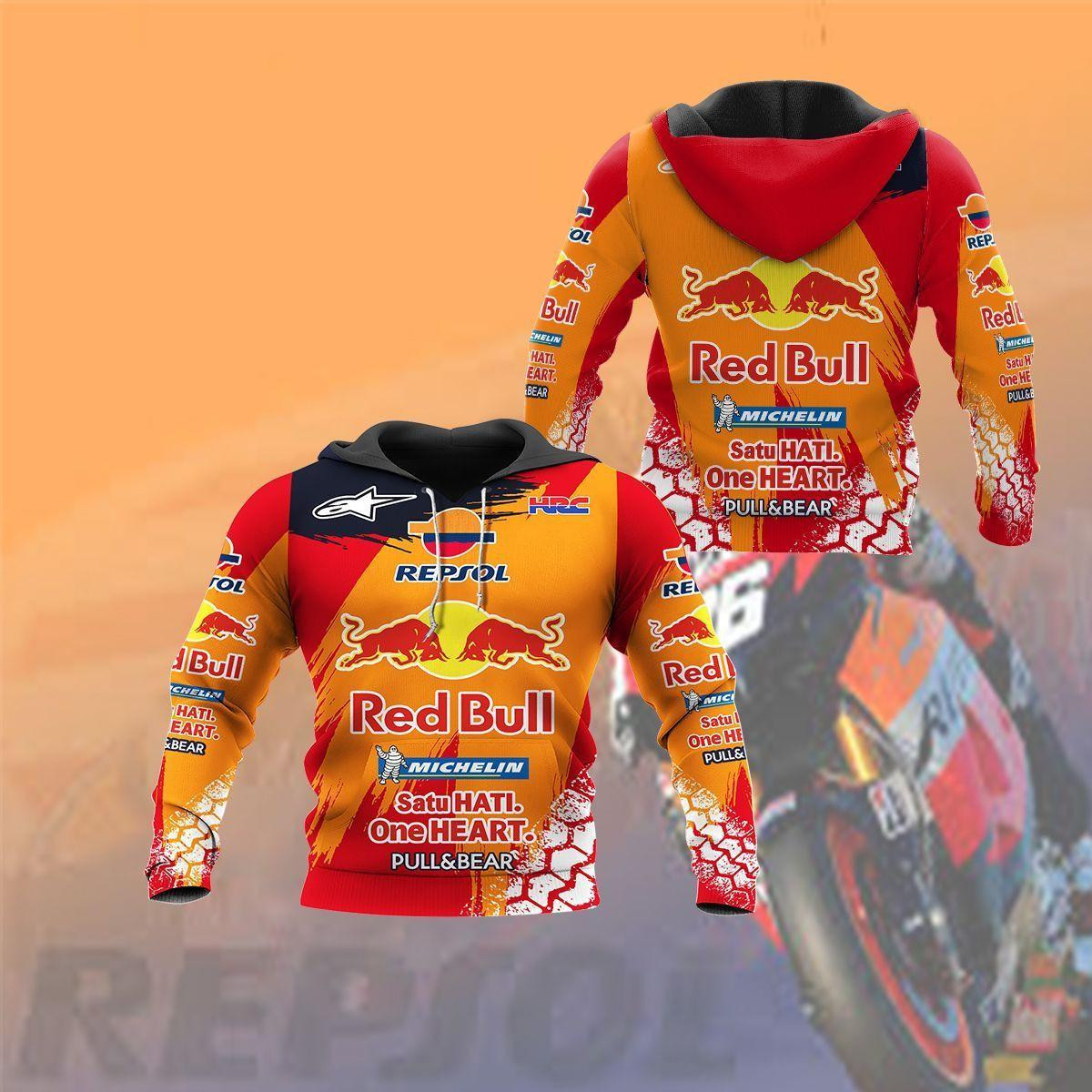 Repsol Honda Shirt Fan Gift 115 Stylist Unisex 3d Hoodie Zip Hoodie Neasalamis