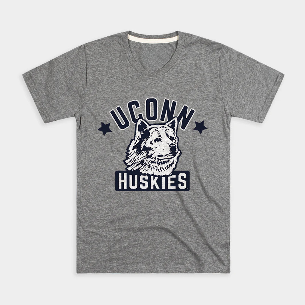 Retro UConn Huskies T-Shirt Best Gifts For Basketball Fans Neasalamis.com