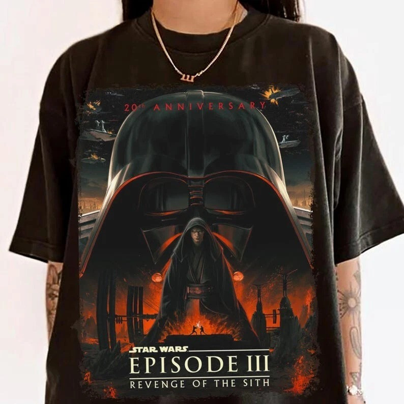 Revenge Of The Sith 20Th T-Shirt Anakin Skywalker Shirt Neasalamis.com