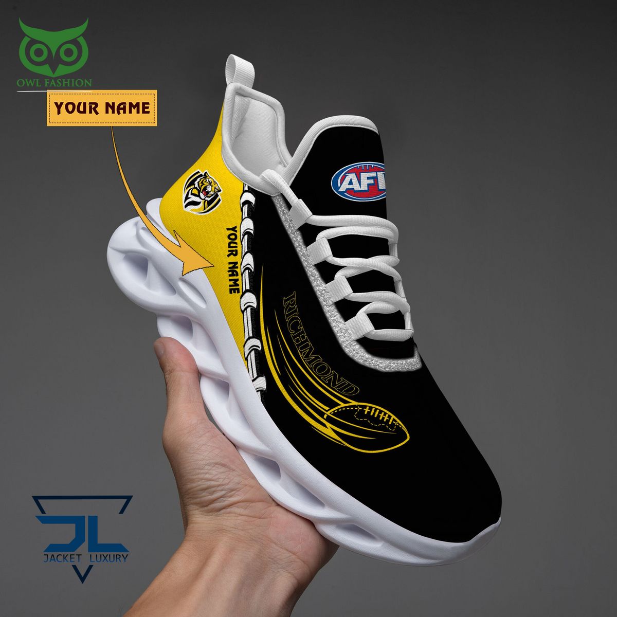 Richmond Football Club Max Soul Shoes Sneakers For Men And Women neasalamis.com