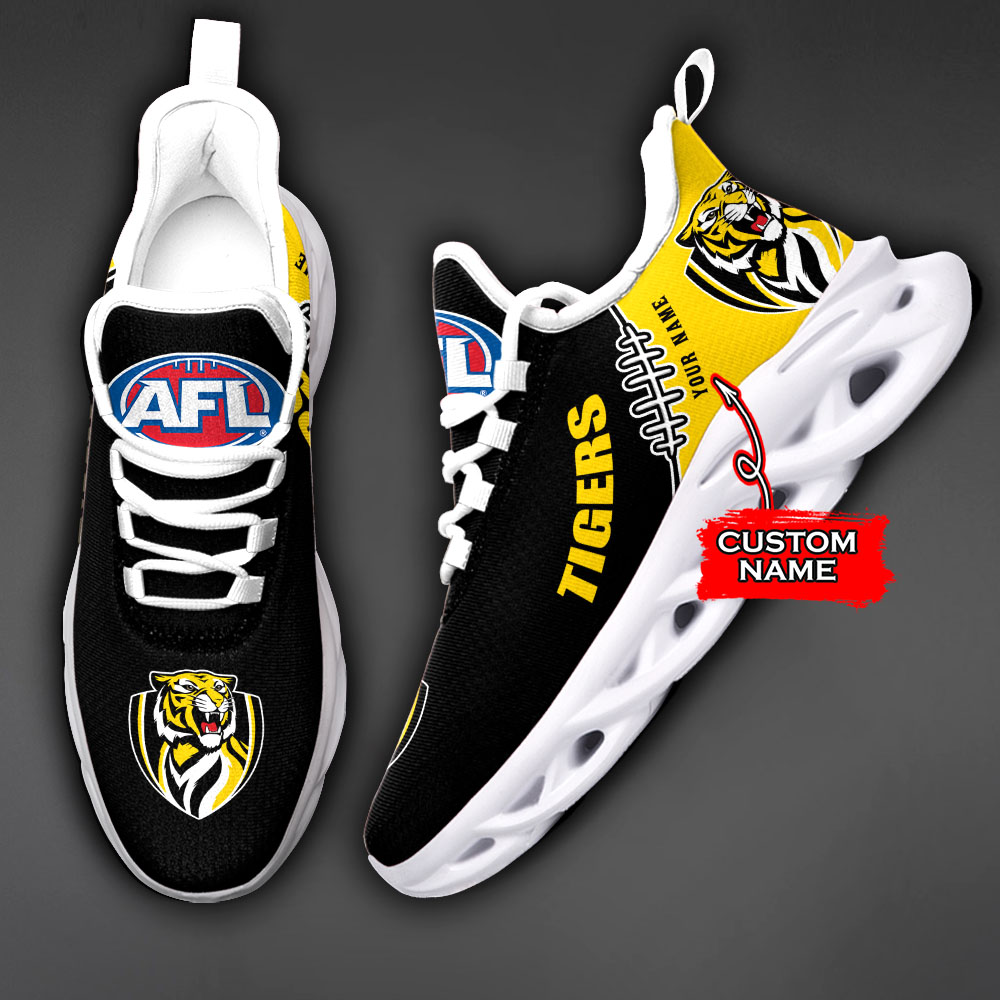 Richmond Tigers AFL Max Soul Shoes Sneakers For Men And Women neasalamis.com