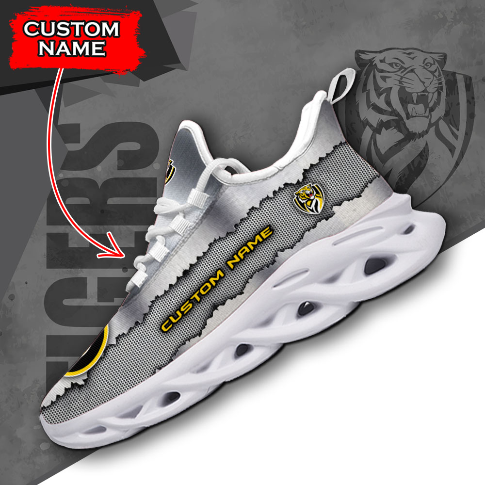 Richmond Tigers AFL Max Soul Shoes Sneakers For Men And Women neasalamis.com