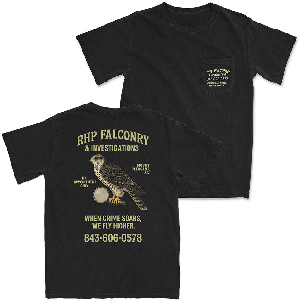 Righteous Gemstones Merch T-Shirt Owl RHP Falconry The Righteous Gemstones Merch Gifts Neasalamis.com