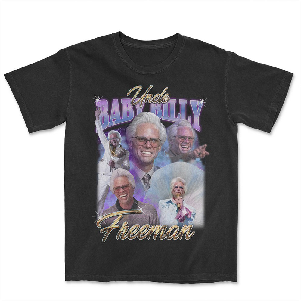 Righteous Gemstones Merch T-Shirt Uncle Baby Billy Freeman Tee Shirts Neasalamis.com