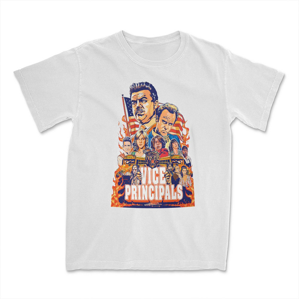 Righteous Gemstones Merch T-Shirtchool Bus Burnout Vice Principals Neasalamis.com