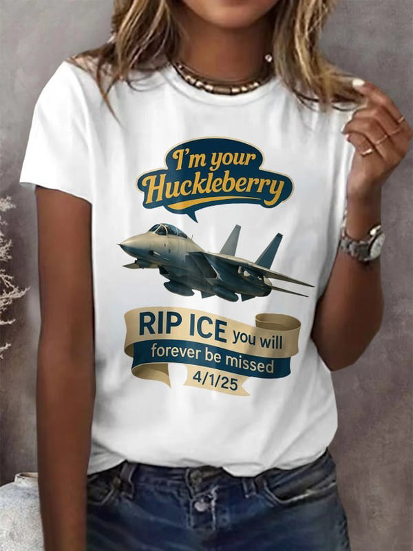Rip Ice I'm Your Huckleberry You Will Forever Be Missed T-Shirt Memorial Gifts Neasalamis.com
