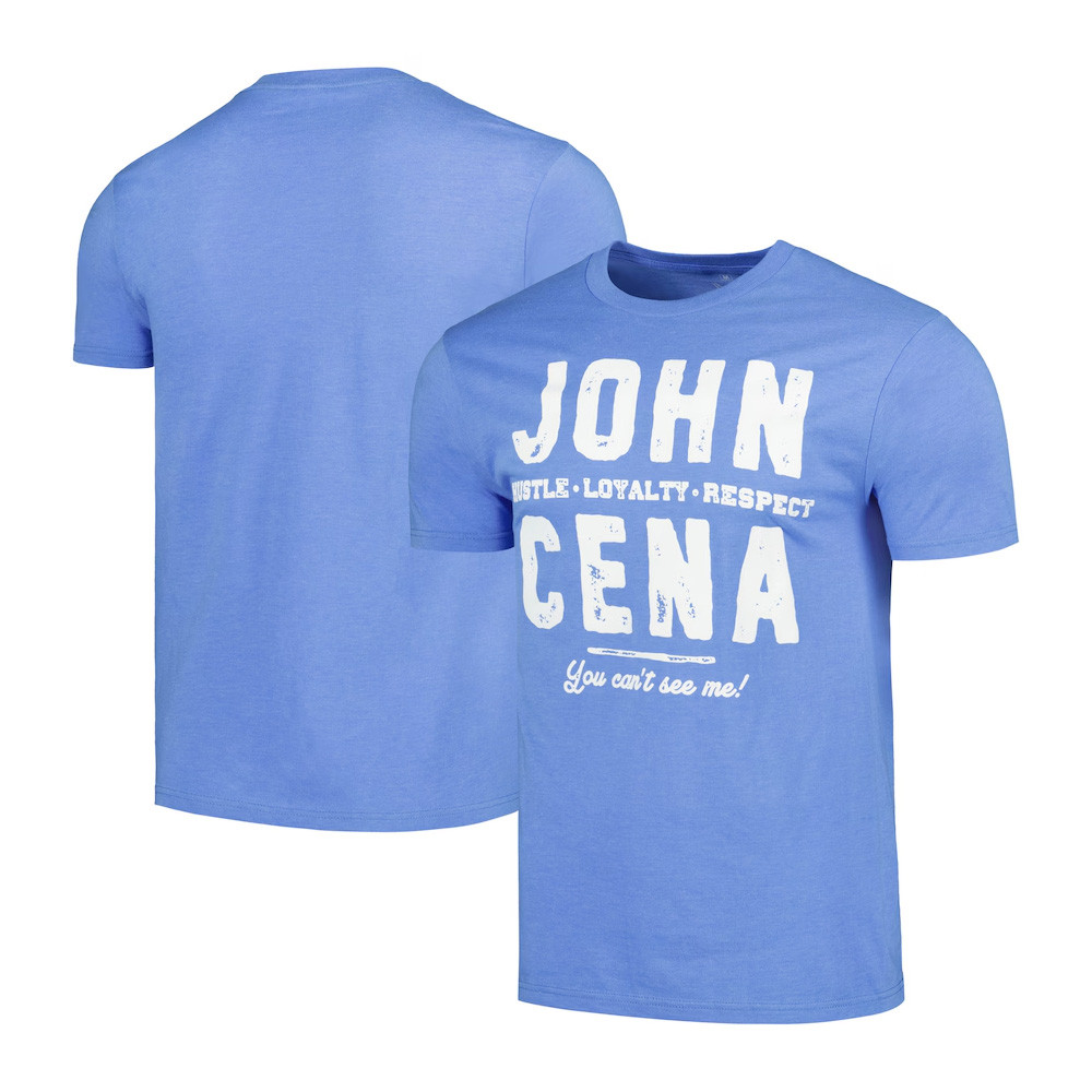 Ripple Junction Heather Royal John Cena Hustle Loyalty And Respect T-Shirt Neasalamis.com