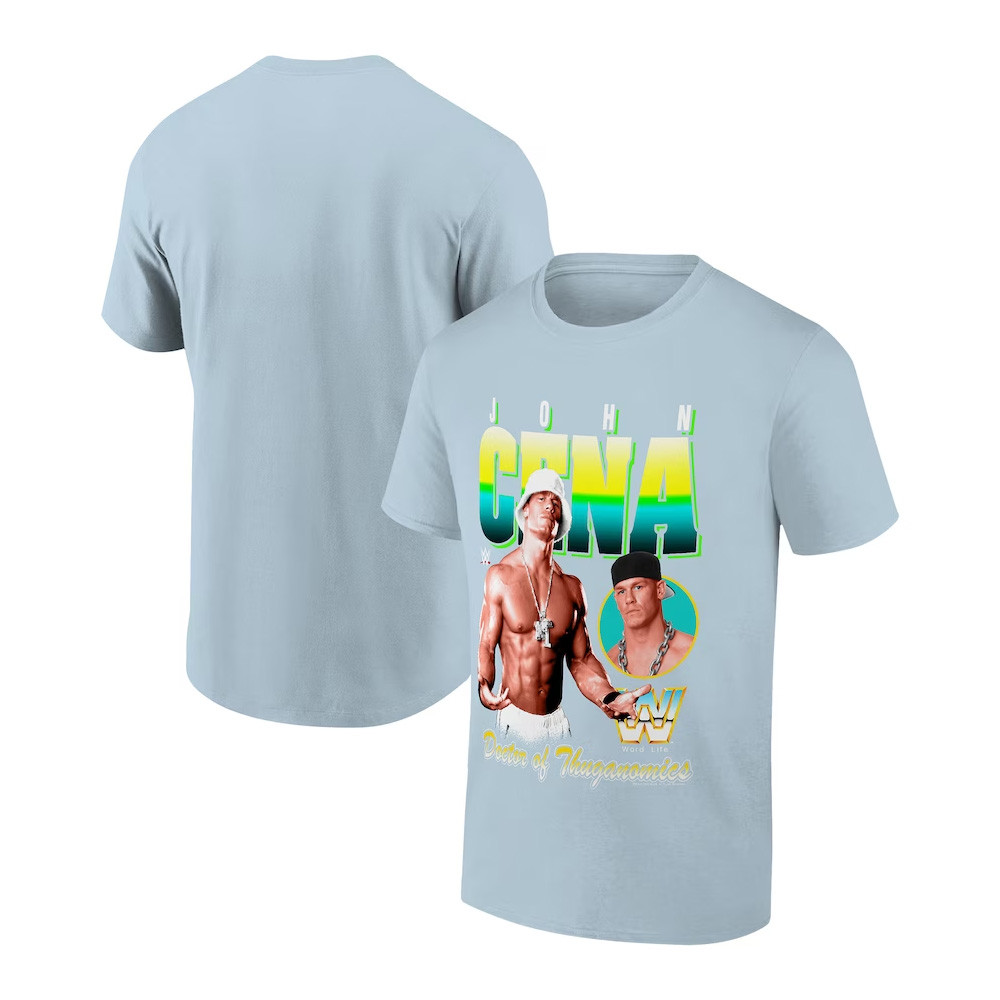 Ripple Junction Light Blue John Cena Doctor Of Thuganomics Graphic Shirtpecial Present For Dad Neasalamis.com