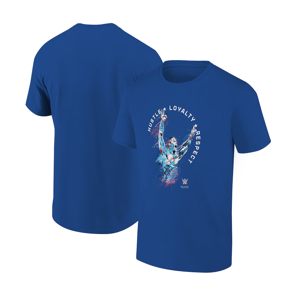 Ripple Junction Royal John Cena Paint Splatter Graphic T-Shirt Fathers Day Gifts Special Neasalamis.com