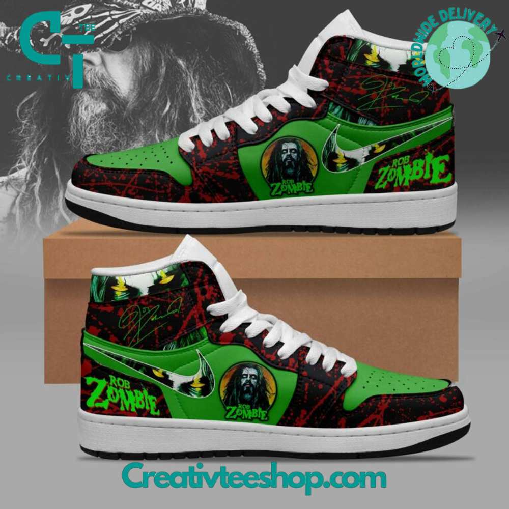 Rob Zombie AJ1 High Sneakers Shoes For Men And Women Calebmatthewhans Neasalamis