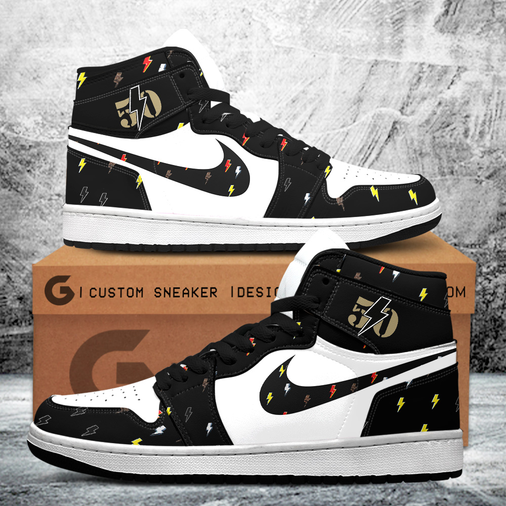 Rock Music AJ1 High Sneakers Shoes For Men And Women Calebmatthewhans Neasalamis