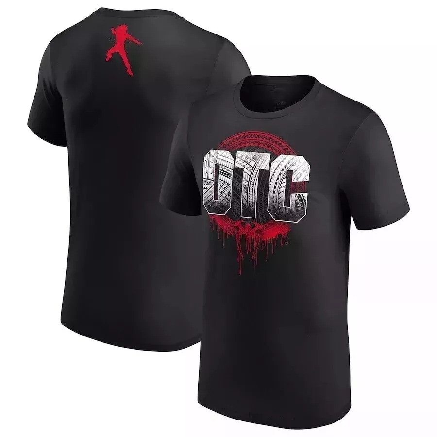 Roman Reigns OTC T-Shirt Black Gift For Wrestling Fans Neasalamis.com